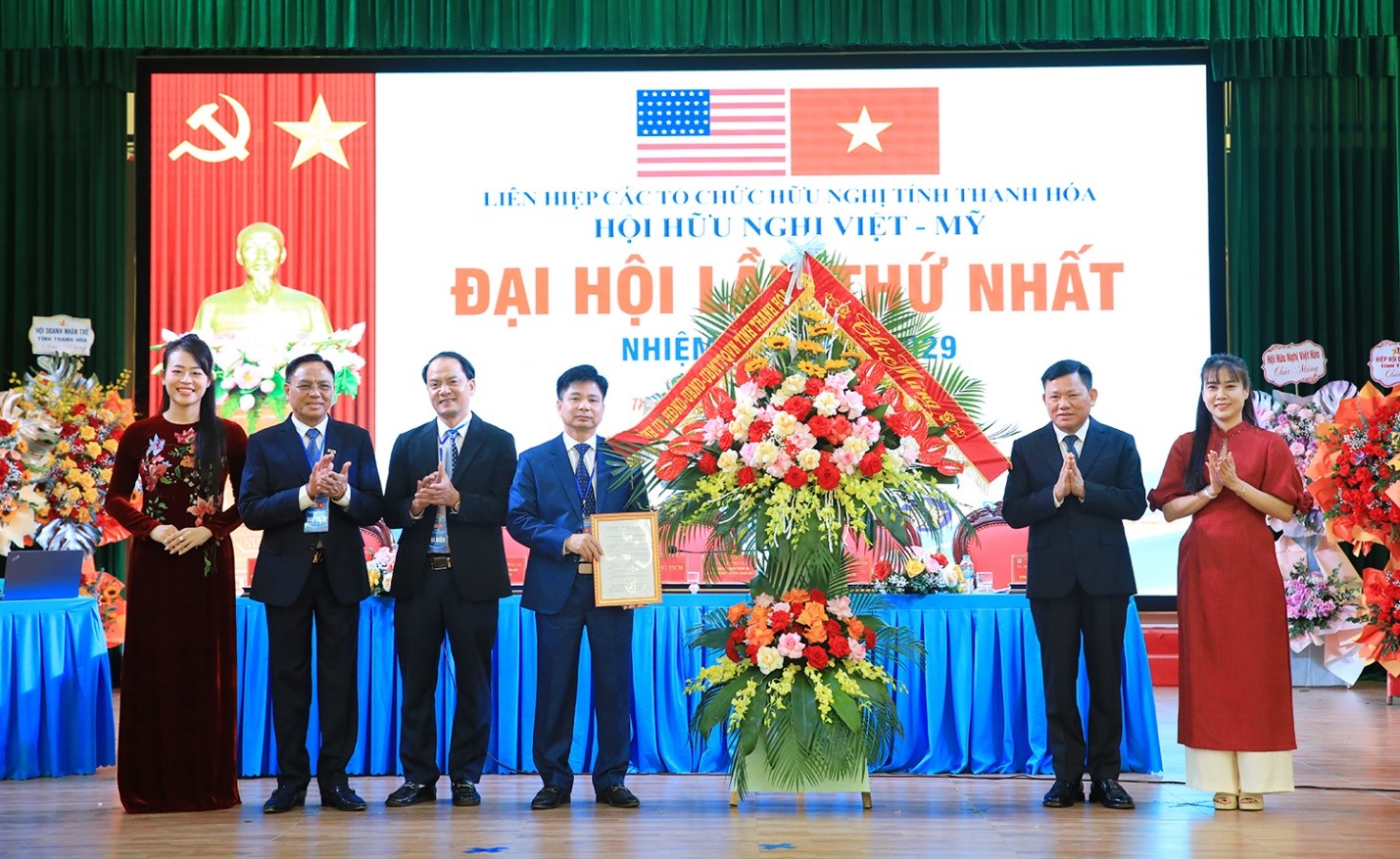 The First Congress of the Vietnam - U.S. Friendship Association of Thanh Hoa Province, Term 2024-2029